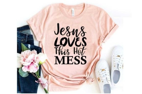 Bible Verse Svg Design, Jesus Loves This Font