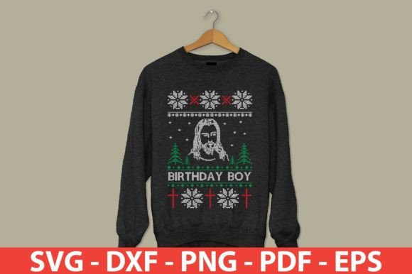 Birthday Boy Jesus Ugly Christmas Shirt: A Unique Twist for Holiday Celebrations