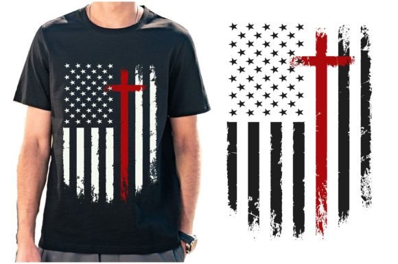 Christian Cross USA Flag Design: A Versatile and Meaningful Symbol