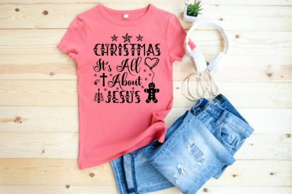 CHRISTMAS IT’S ALL ABOUT JESUS, SVG