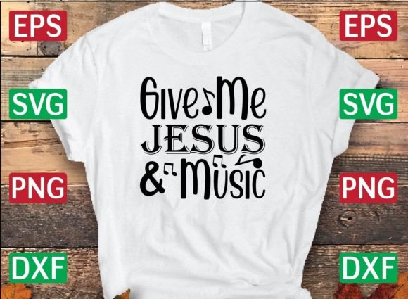 Give Me Jesus Music Svg Design: A Versatile Cutting File for Creative Expression