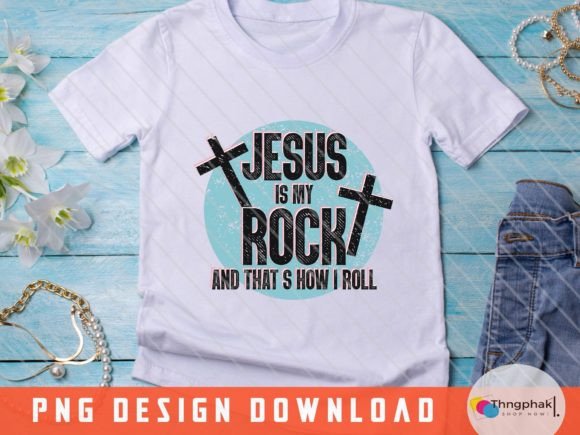Jesus Retro Sublimation PNG