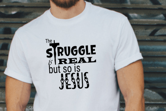 JESUS - SVG Vector: A Versatile Design for Modern Custom Apparel